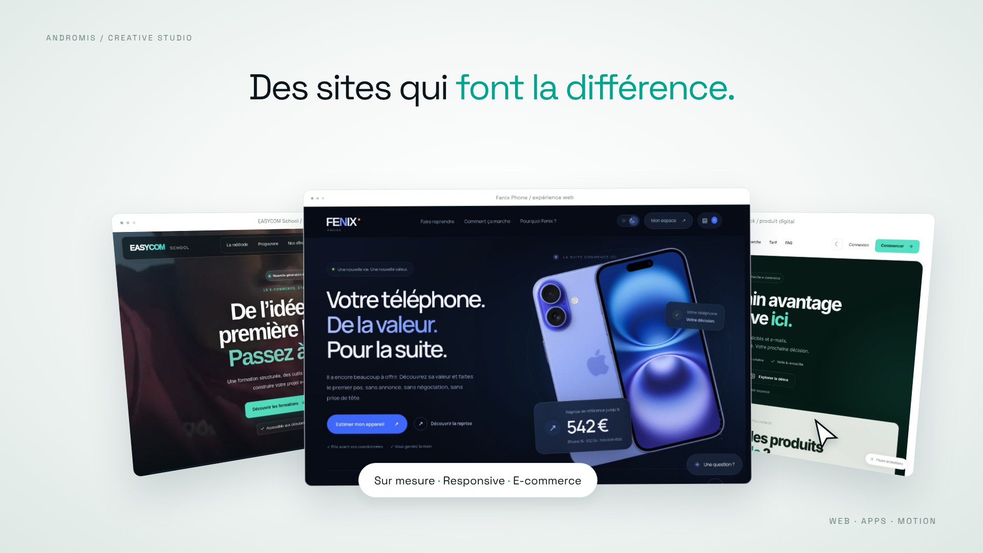 Illustration de l’expertise Sites web